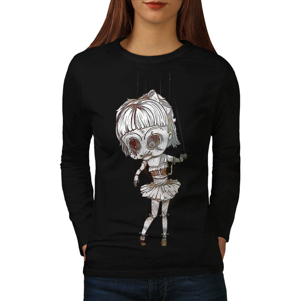 Undead Marionette Womens Long Sleeve T-Shirt
