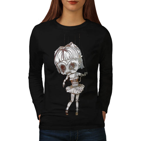 Undead Marionette Womens Long Sleeve T-Shirt