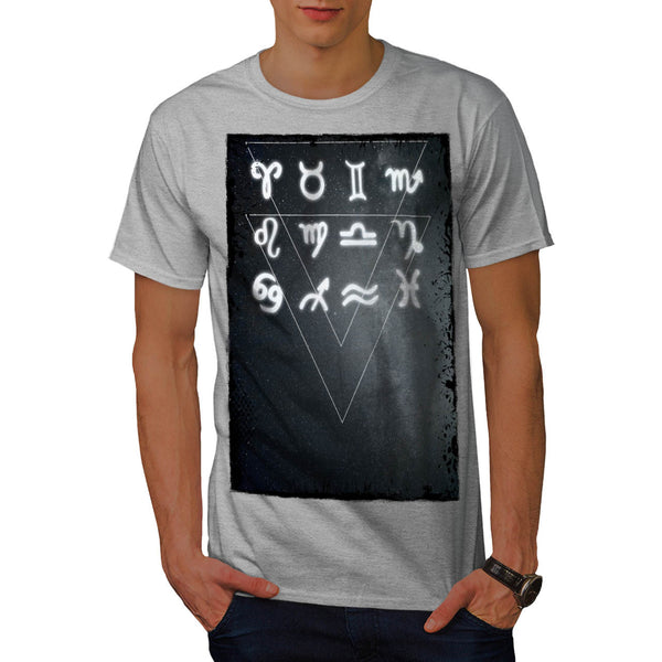 Zodiac Astrology Fan Mens T-Shirt