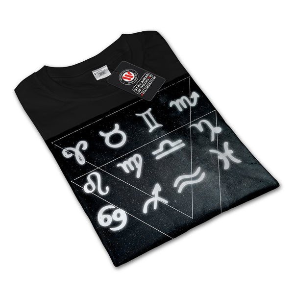 Zodiac Astrology Fan Mens Long Sleeve T-Shirt