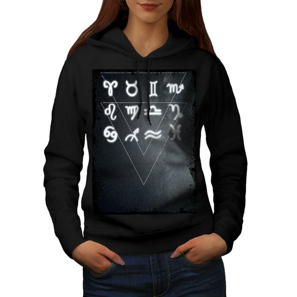 Zodiac Astrology Fan Womens Hoodie