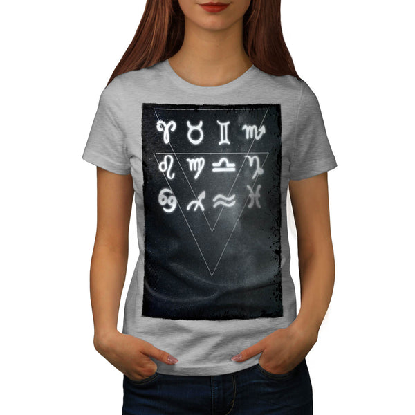 Zodiac Astrology Fan Womens T-Shirt