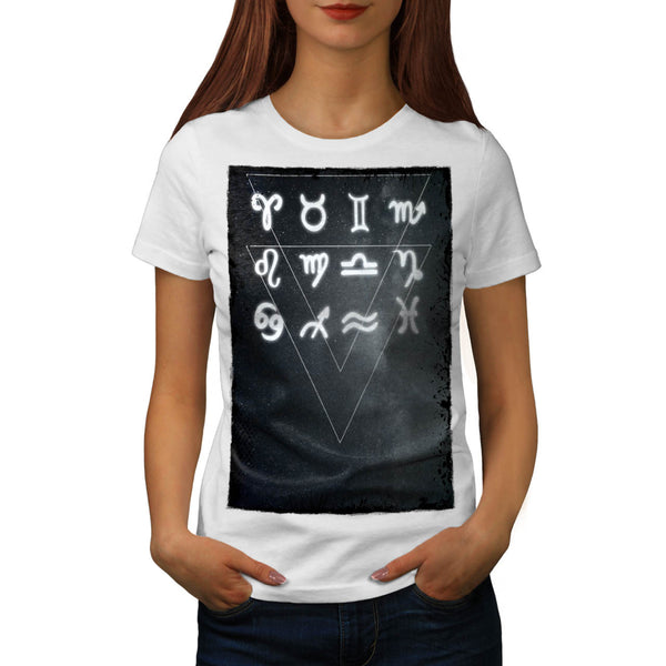 Zodiac Astrology Fan Womens T-Shirt
