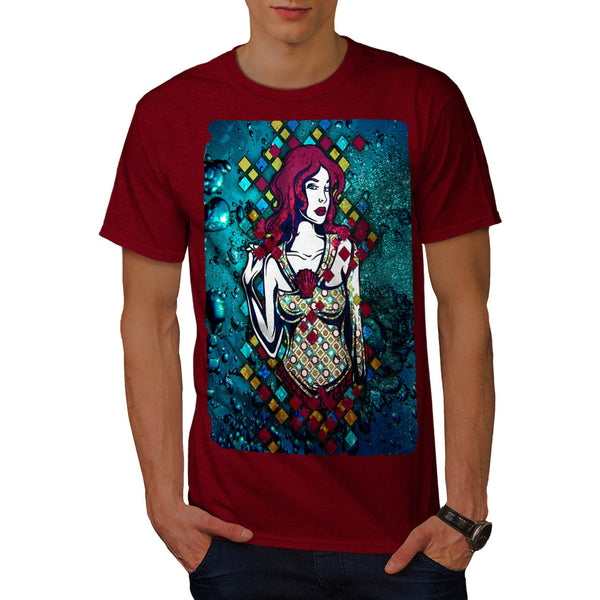 Sexy Ocean Mermaid Mens T-Shirt