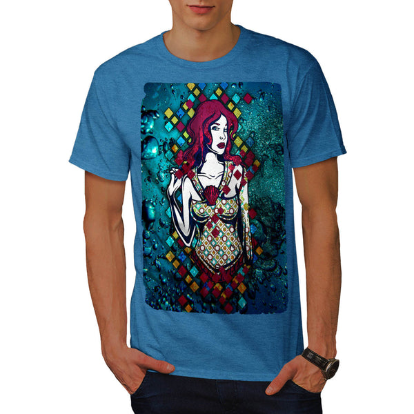 Sexy Ocean Mermaid Mens T-Shirt