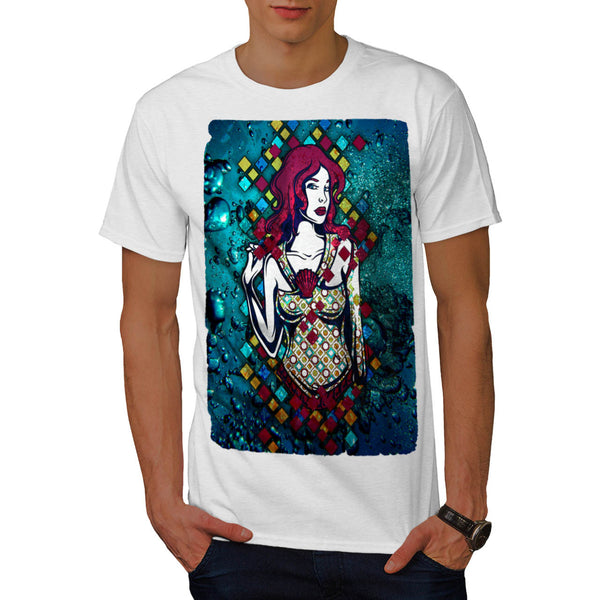 Sexy Ocean Mermaid Mens T-Shirt