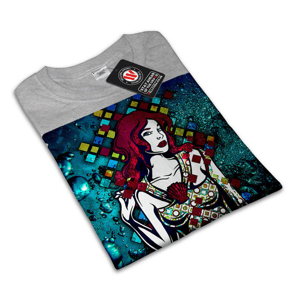 Sexy Ocean Mermaid Womens T-Shirt