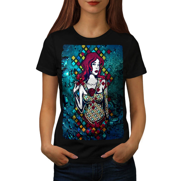 Sexy Ocean Mermaid Womens T-Shirt