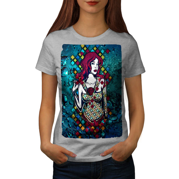 Sexy Ocean Mermaid Womens T-Shirt