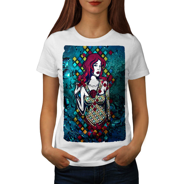 Sexy Ocean Mermaid Womens T-Shirt