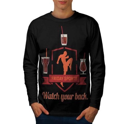 Friday Sport Drink Mens Long Sleeve T-Shirt