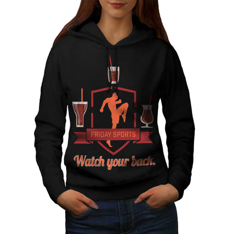 Friday Sport Drink Womens Hoodie