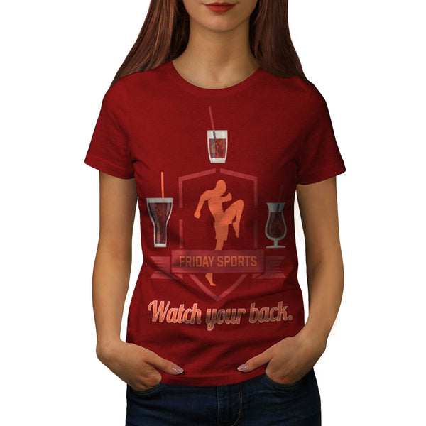 Friday Sport Drink Womens T-Shirt