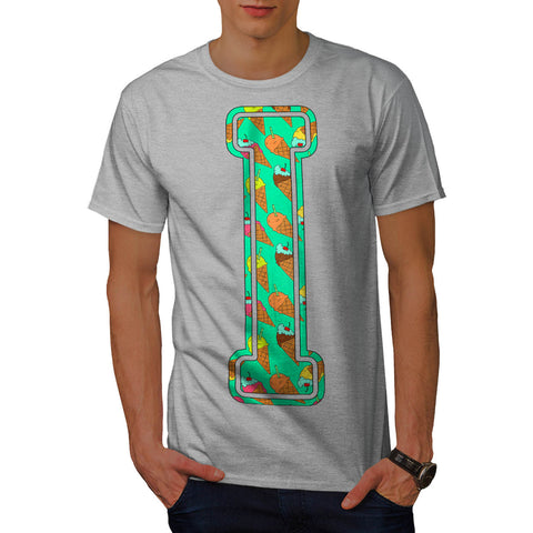 Ice Cream Fan Letter Mens T-Shirt