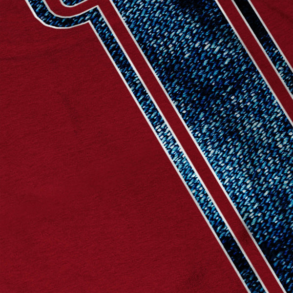 Jeans Fabric Letter Womens T-Shirt
