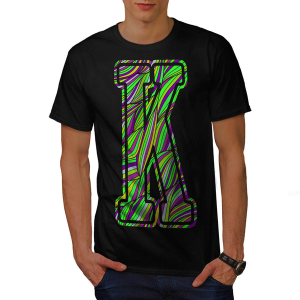 Colourful Letter Mens T-Shirt