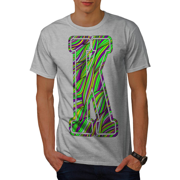 Colourful Letter Mens T-Shirt