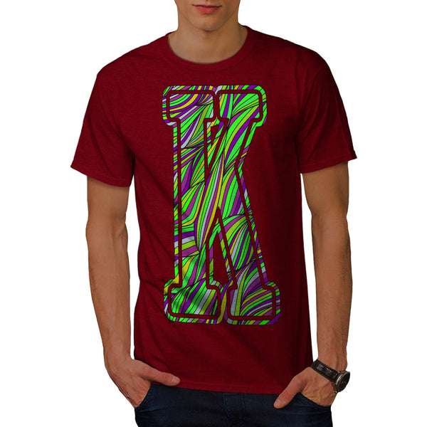 Colourful Letter Mens T-Shirt