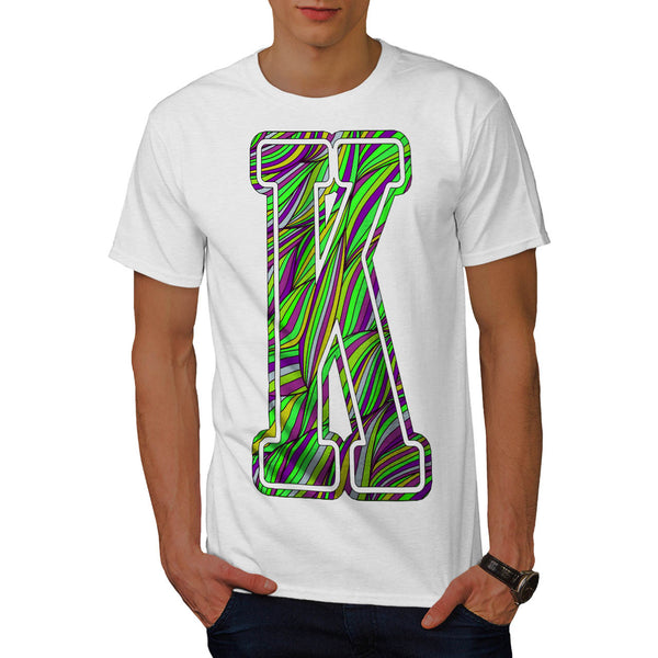 Colourful Letter Mens T-Shirt