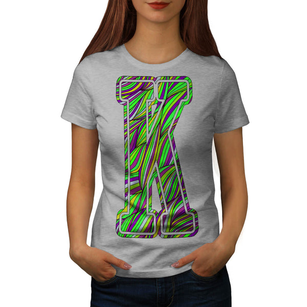Colourful Letter Womens T-Shirt