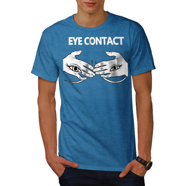 Eye Contact Stare Mens T-Shirt