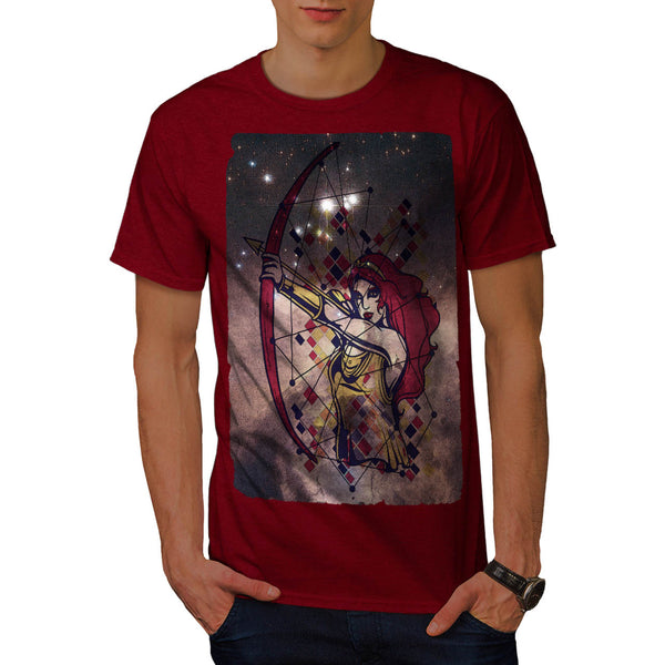 Sagittarius Woman Mens T-Shirt