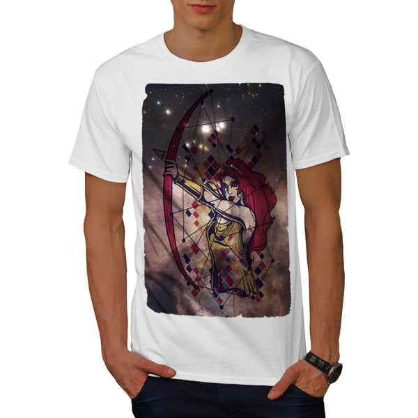 Sagittarius Woman Mens T-Shirt