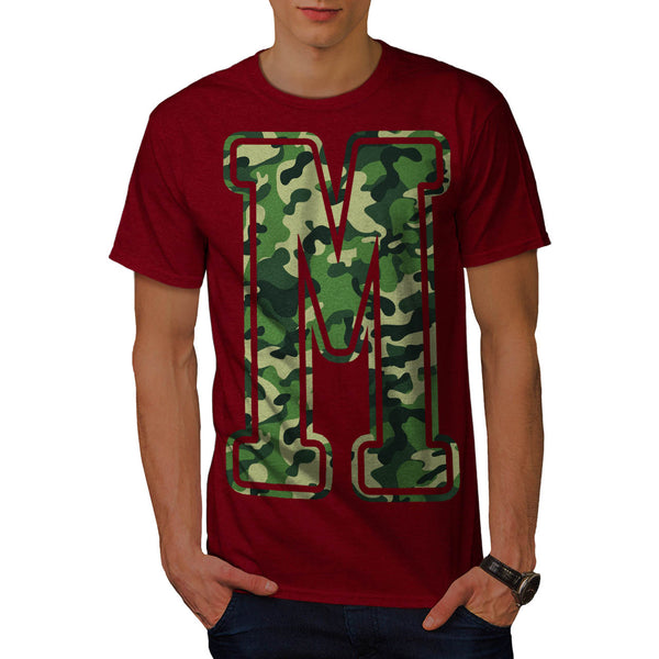 Military Army Letter Mens T-Shirt