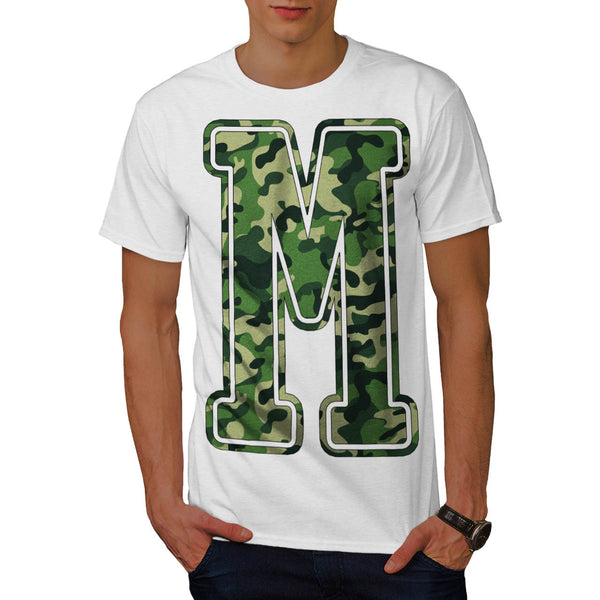 Military Army Letter Mens T-Shirt