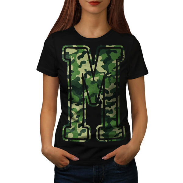 Military Army Letter Womens T-Shirt