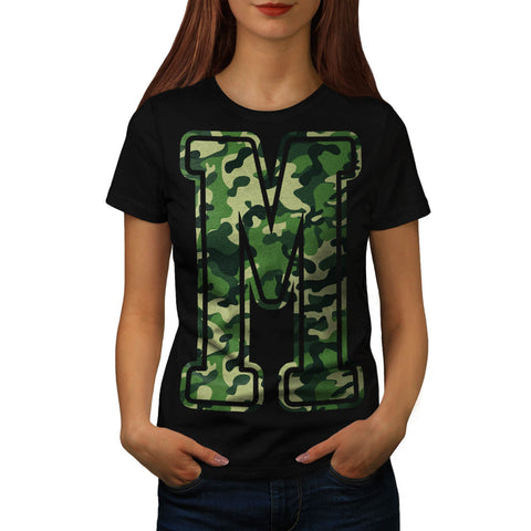 Military Army Letter Womens T-Shirt