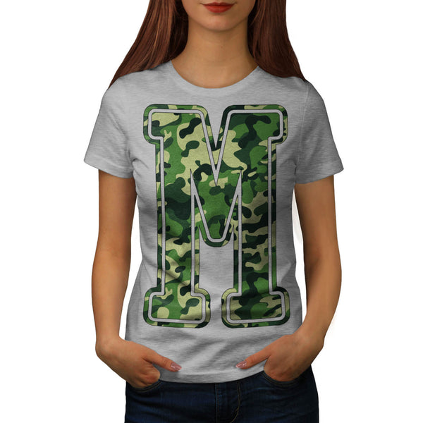 Military Army Letter Womens T-Shirt