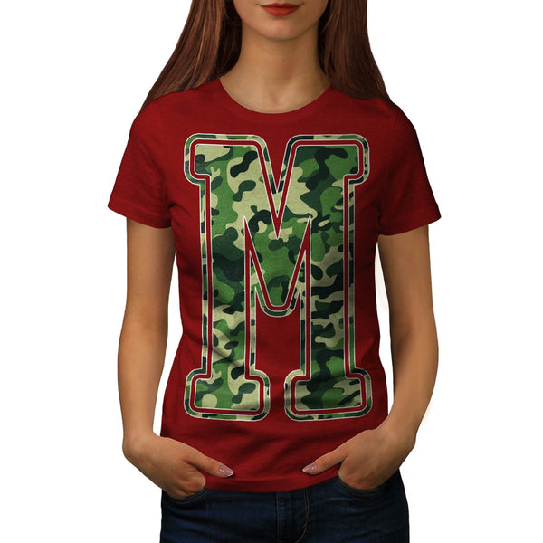 Military Army Letter Womens T-Shirt