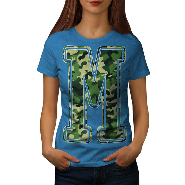 Military Army Letter Womens T-Shirt