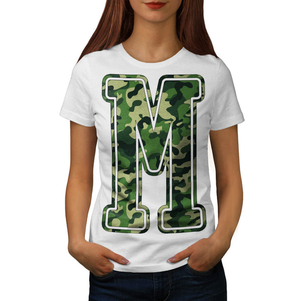Military Army Letter Womens T-Shirt