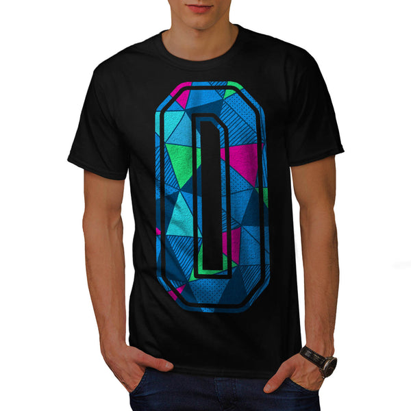 Object Shape Letter Mens T-Shirt