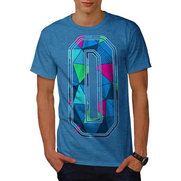 Object Shape Letter Mens T-Shirt