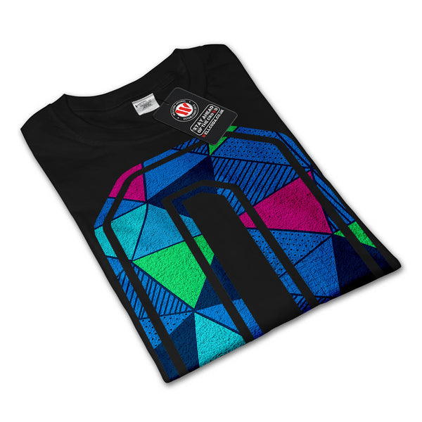 Object Shape Letter Womens Long Sleeve T-Shirt
