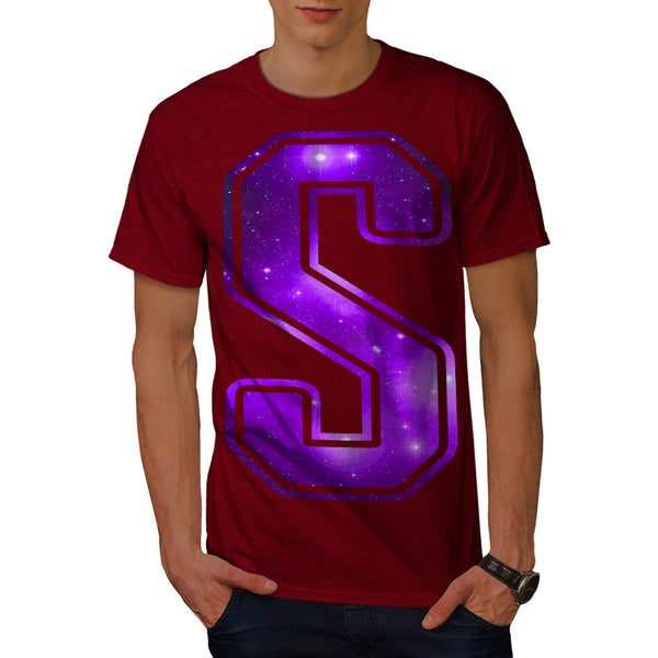 Space Travel Letter Mens T-Shirt