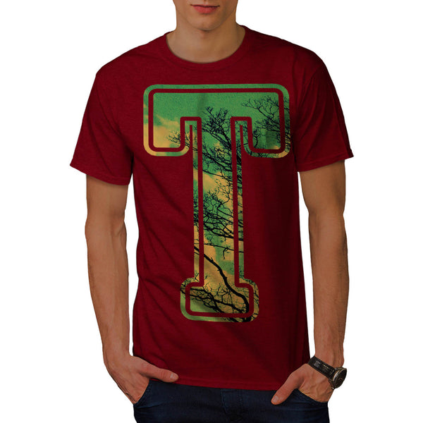 Tree Lover Letter Mens T-Shirt