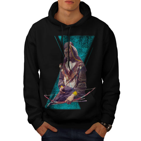 Indian Arrow Man Mens Hoodie