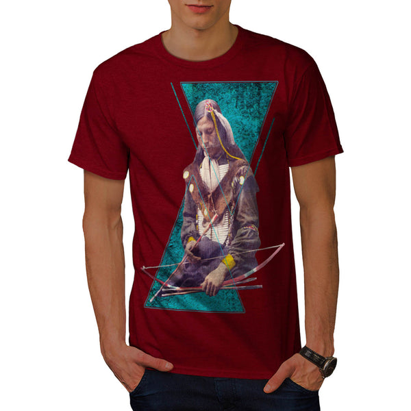 Indian Arrow Man Mens T-Shirt