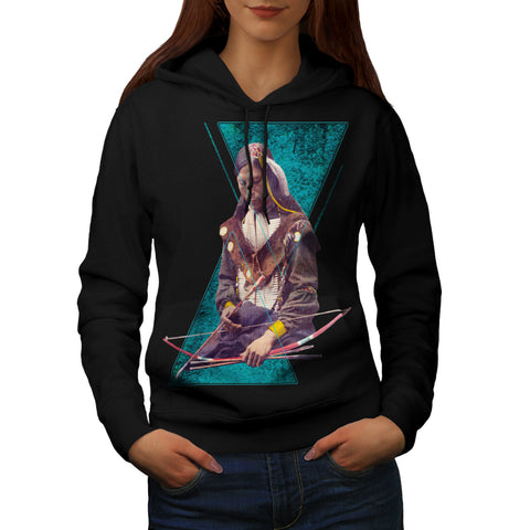 Indian Arrow Man Womens Hoodie