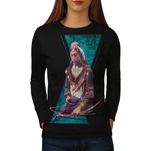 Indian Arrow Man Womens Long Sleeve T-Shirt