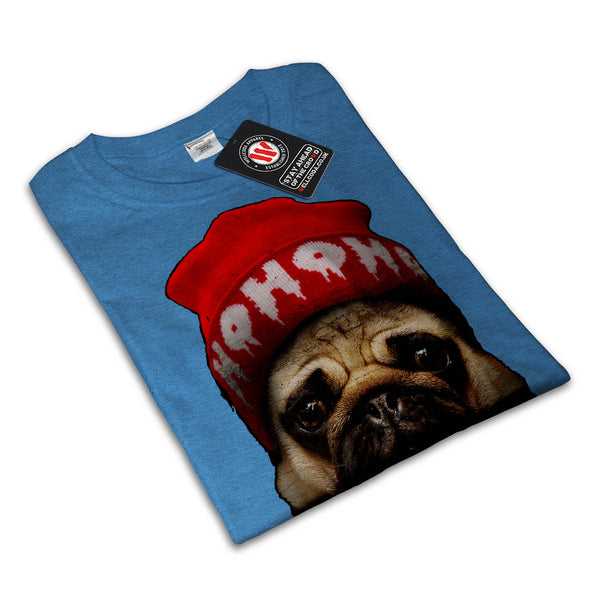 Cool Pug Thug Life Mens T-Shirt