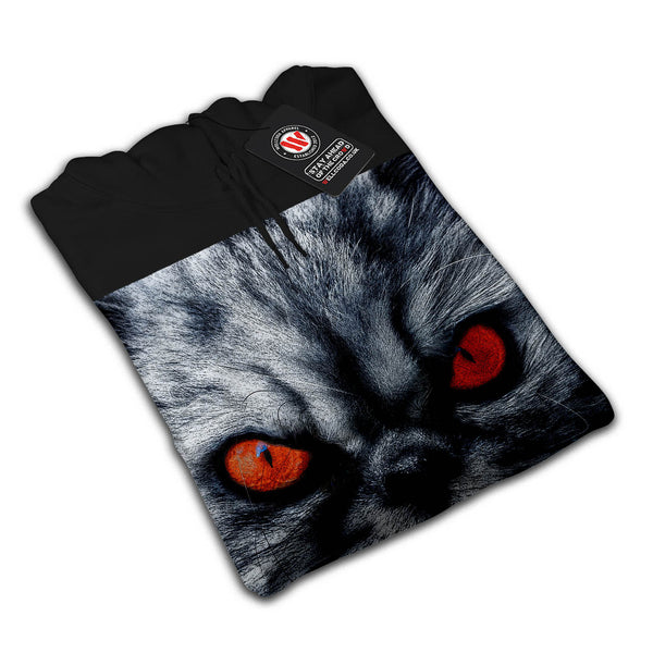 Furious Evil Kitty Mens Hoodie