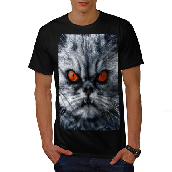 Furious Evil Kitty Mens T-Shirt