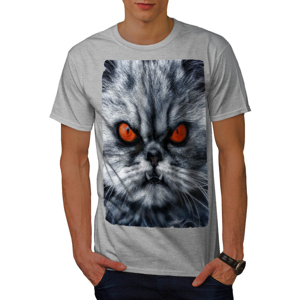 Furious Evil Kitty Mens T-Shirt