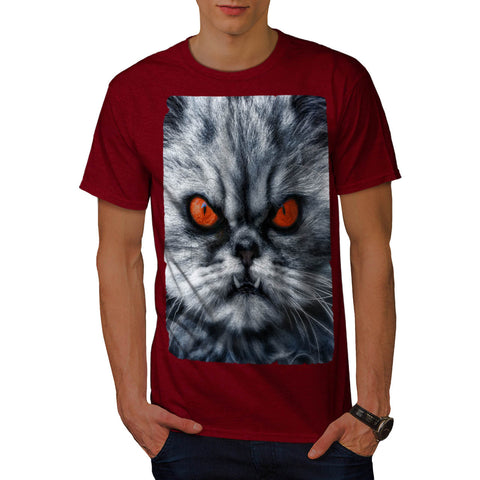 Furious Evil Kitty Mens T-Shirt