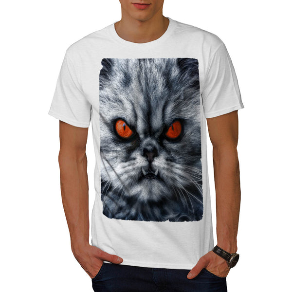 Furious Evil Kitty Mens T-Shirt